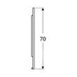 Зеркало Geberit Option Plus Square 502.784.00.1 с LED-подсветкой 1050х700 мм, фото 4