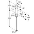 Змішувач для раковини Kludi Nova Fonte Pura 200283915 чорний матовий, фото 2
