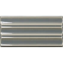 Плитка WOW Fayenza Belt Mineral Grey Gloss 6,2х12,5 см, фото №1