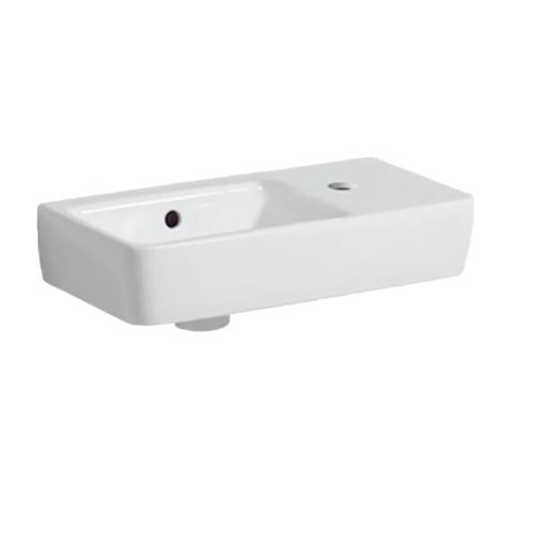 Раковина Geberit Selnova Compact 501.513.00.7, 50 см, білий глянець, фото 1