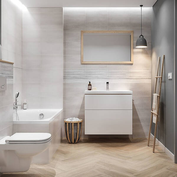 Плитка Cersanit Harrow Ps 225 Grey 25x40 см, фото 2