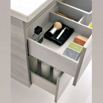 Тумба Royo Onix C0075458 80 см з раковиною Slim, cірий цемент, фото №5