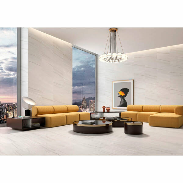 Керамограніт Geotiles Lasa Blanco (Fam017/Compacglass) 60x120 см, фото 2