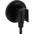 Шлангове підключення Hansgrohe Fixfit S 26888670 з тримачем, чорний матовий, фото 1