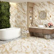 Керамограніт Almera Ceramica-2 Royal Calcatta Gold 60x120 см, фото 9