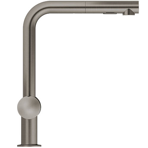 Змішувач для кухні Grohe Minta 31558AL0 із запірним клапаном для пральної або посудомийної машини, графіт темний матовий, фото 3