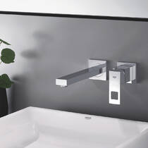 Змішувач прихованого монтажу для раковини Grohe Eurocube 19895AL0 S-розмір, графіт темний матовий, фото №6