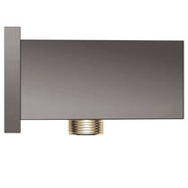 Шланговое подключение Grohe Euphoria Cube 26370AL0 с держателем для душа, графит, фото №3