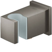 Шланговое подключение Grohe Euphoria Cube 26370AL0 с держателем для душа, графит, фото №2