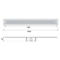 Душовий канал ACO ShowerDrain C-line 9010.88.04 985 мм, фото №3