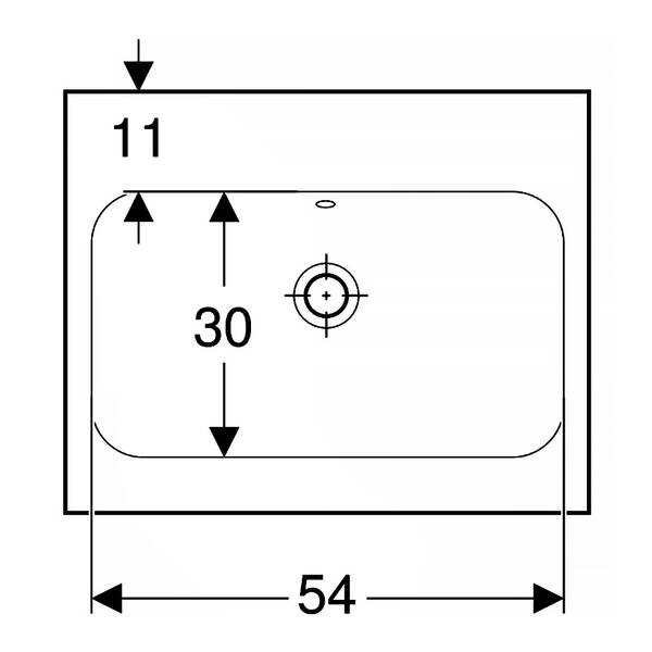 Раковина Geberit iCon Light 501.834.00.3 60 см, фото 2