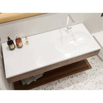 Раковина Miraggio New York 1200 R 120 см белый матовый, фото №5