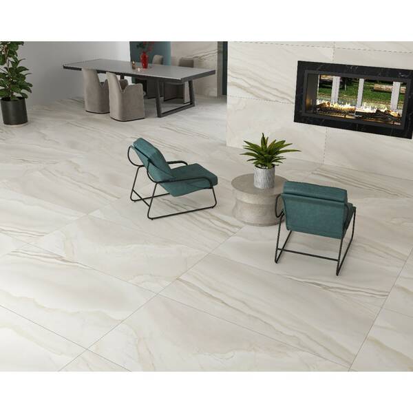 Керамограніт Almera Ceramica (Spain) Ec.Sorela White 75x150см, фото 2