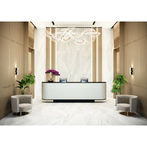 Керамограніт Almera Ceramica (Spain) Ec.Sorela White 75x150см, фото 3