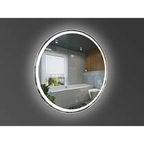 Зеркало Devit AllRound 5501070 круглое с LED подсветкой и тачсенсором 678x678 мм, фото №2