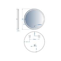 Дзеркало Devit AllRound 5501070 кругле з LED підсвіткою та тачсенсором 678x678 мм, фото №7