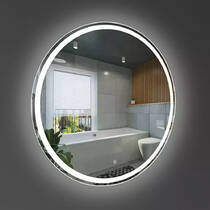 Дзеркало Devit AllRound 5501070 кругле з LED підсвіткою та тачсенсором 678x678 мм, фото №4