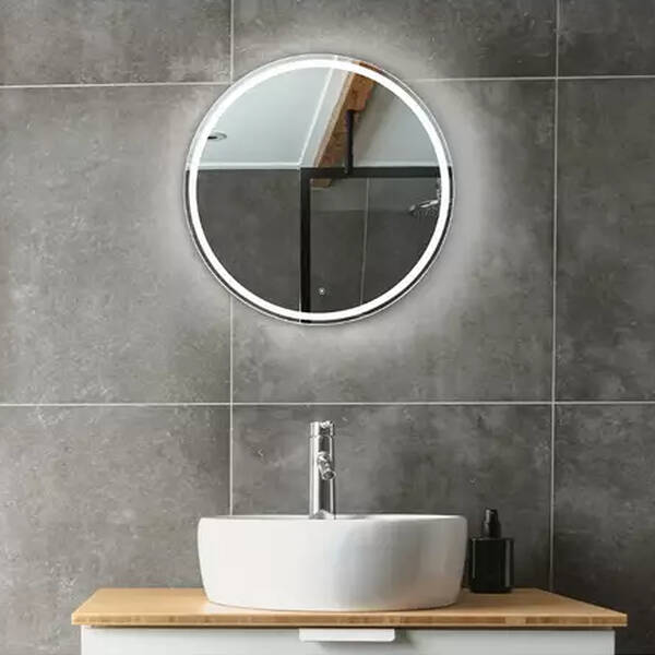 Зеркало Devit AllRound 5501080 круглое с подсветкой LED и тачсенсором 778x778 мм, фото 6