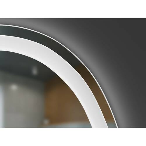 Зеркало Devit Style 5415080 асимметричное с LED подсветкой и тачсенсором 800х500 мм, фото 3
