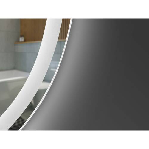 Зеркало Devit Style 5415080 асимметричное с LED подсветкой и тачсенсором 800х500 мм, фото 4