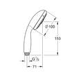 Ручний душ Grohe Tempesta 100 28421002 4 режими струменю, фото 2