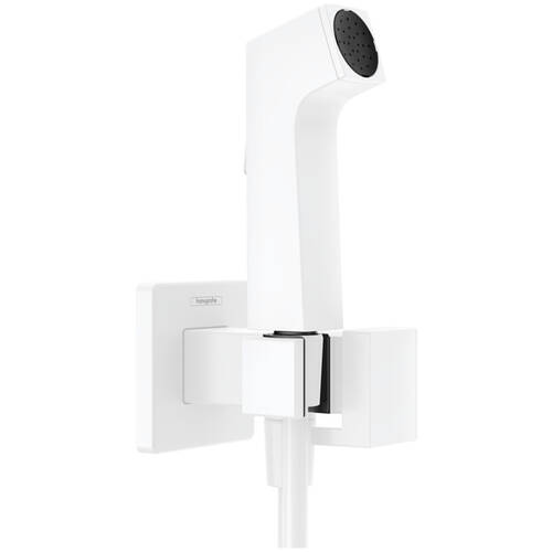 Гигиенический душ Hansgrohe Bidette EcoSmart 1jet E 29233700 белый матовый, фото 1
