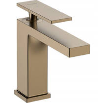 Смеситель для раковины Hansgrohe Tecturis E CoolStart EcoSmart+ 73014140 бронза матовый, фото №1
