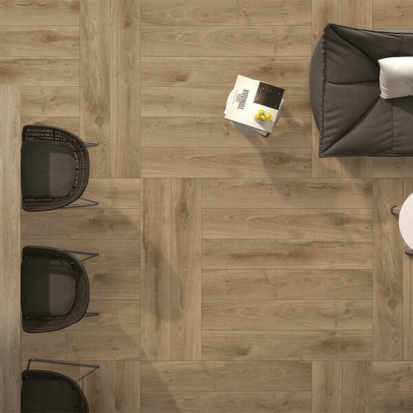 Плитка Ceramica Deseo Latina Brown 20x120 см - купити в інтернет