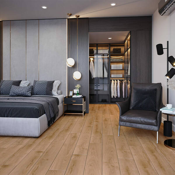 ラリカベ Плитка Ceramica Deseo Latina Brown 20x120 см - купити в інтернет
