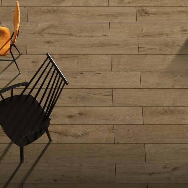 Плитка Ceramica Deseo Lux Brown 20x120 см, фото 2