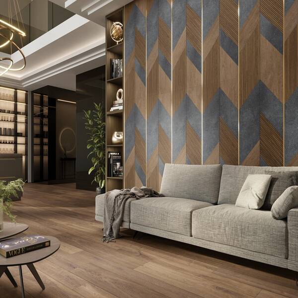 Плитка Porcelanosa Stone 3D Arce 59,6x150 см, фото 2