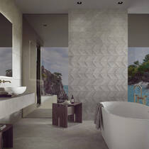 Плитка Porcelanosa Spiga Mystic Grey 59,6x150 см, фото №2