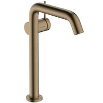 Змішувач для раковини Hansgrohe Tecturis S CoolStart EcoSmart+ 73370140 бронза матовий, фото №1