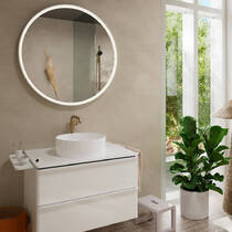 Змішувач для раковини Hansgrohe Tecturis S CoolStart EcoSmart+ 73370140 бронза матовий, фото №3
