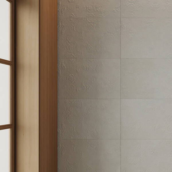 Плитка Argenta Ceramica Newclay Flower Sand 40х120 см, фото 2