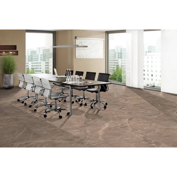 Керамограніт Megagres Albi Brown 60x60 см, фото 2