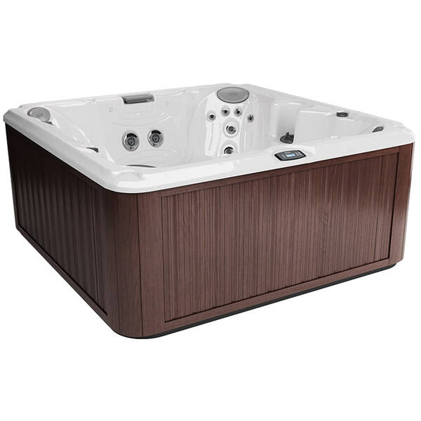 Міні-бассейн Jacuzzi J-245 213*213*h91 Platinum\Roasted Chestnut з дахом (накрииттям), фото 1