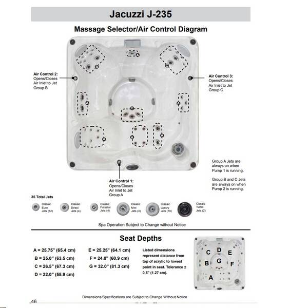 Минибассейн Jacuzzi J-235 с крышей (накрытием) ZI12AGGEPLW0 + 903003210, 213x213xh91 Silver Wood/Platinum, фото 4