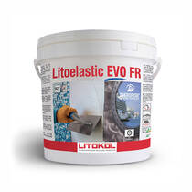 Клей для плитки Litokol Litoelastic EVO двокомпонентний реактивний поліуретановий білий 10 кг, фото №1