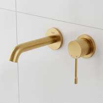 Смеситель скрытого монтажа для раковины Grohe Essence 29192GN1 брашированное золото