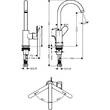 Змішувач для раковини Hansgrohe Rebris S 72536000 хром, фото 2