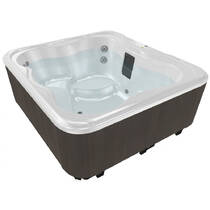 Басейн Jacuzzi-SPA Lodge LODM0023311 200 x 185 x 90 Silverwood Porcelain + дах 903001901 сірий, фото №2