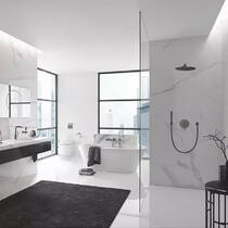 Смеситель скрытого монтажа для душа Grohe Essence 24167AL1 графит (наружная часть), фото №6
