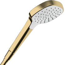 Ручной душ Hansgrohe Croma E EcoSmart 26815990 золото полированный, фото №1
