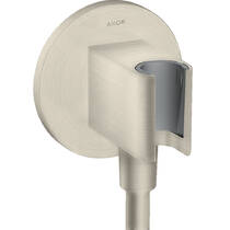 Шлангове підключення Axor ShowerSolutions 36733820 з тримачем, нікель матовий, фото №1