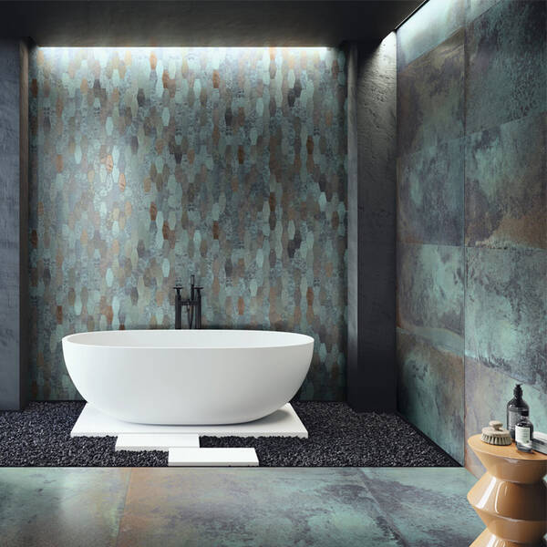 Керамограніт APE Reef Aquamarine Rect 60х120 см, фото 3