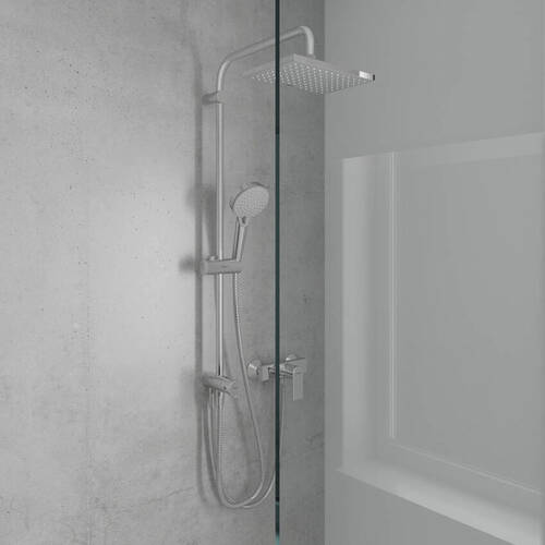 Душова система Hansgrohe Vernis Shape Showerpipe 230 1jet Reno 26282670, фото 2