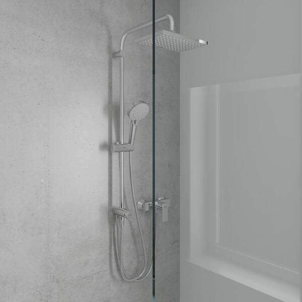 Душова система Hansgrohe Vernis Shape Showerpipe 230 1jet Reno 26282670, фото 2