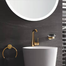 Тримач-кільце для рушника Grohe Essentials 40365GL1 золото, фото №3