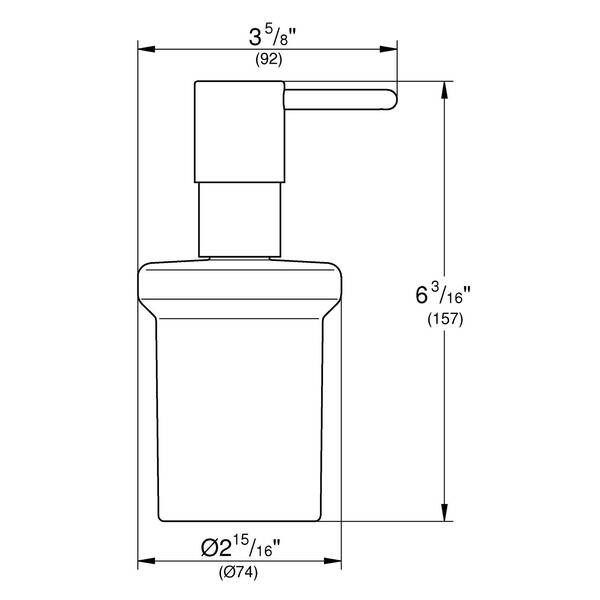 Дозатор для рідкого мила Grohe Essentials 40394GL1 золото, фото 2